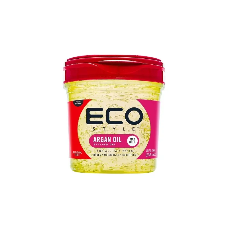 Gel capillaire ECO Style à l'huile d'argan 8 oz