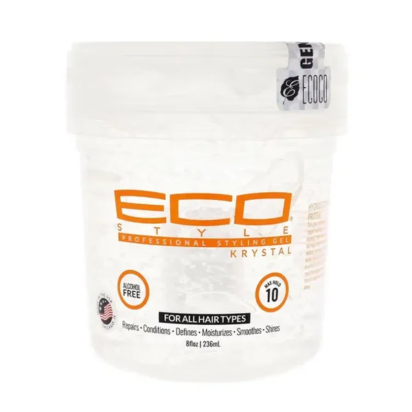 Gel capillaire ECO Style Krystal  8oz