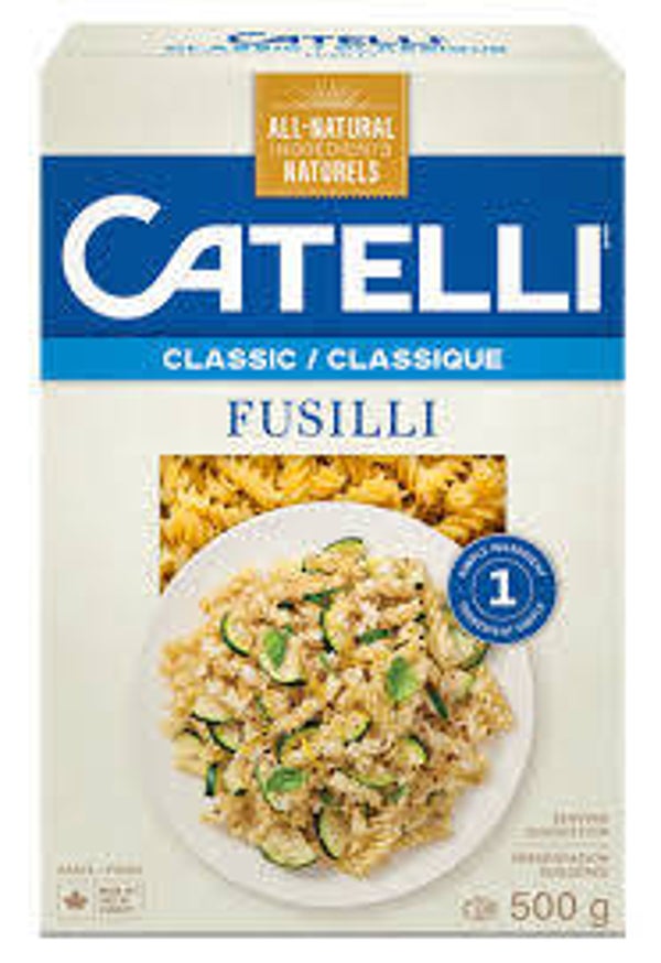 Pâtes alimentaires Catelli (fusilli 500g)