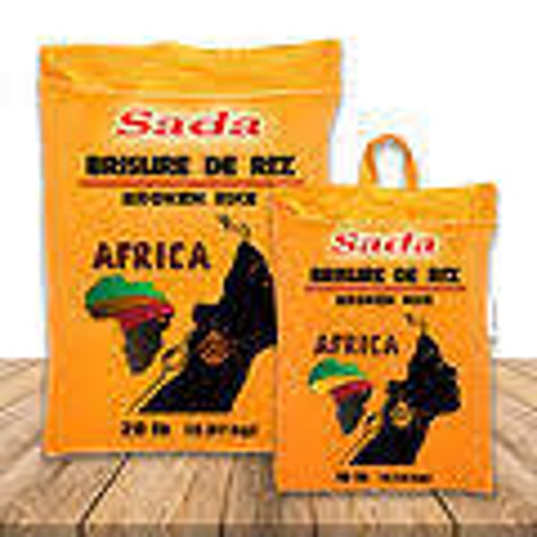 Riz cassé / brisé  Africain 10 lbs Sada