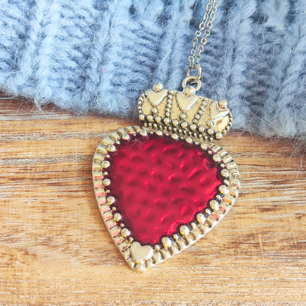 COLLANA CUORE SACRO BIG