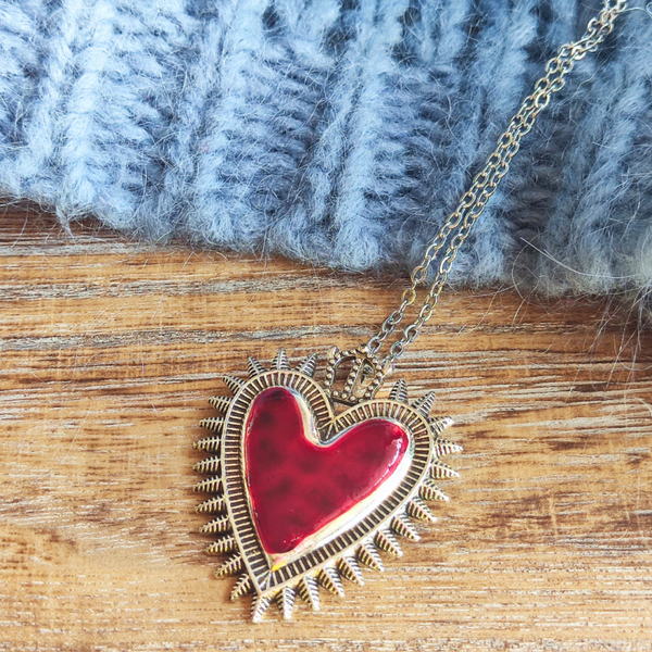 COLLANA CUORE SACRO SPINE