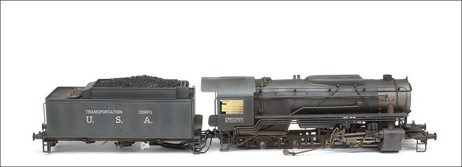 resultaat van verouderen bovenbouw stoomlocomotief Roco 72155