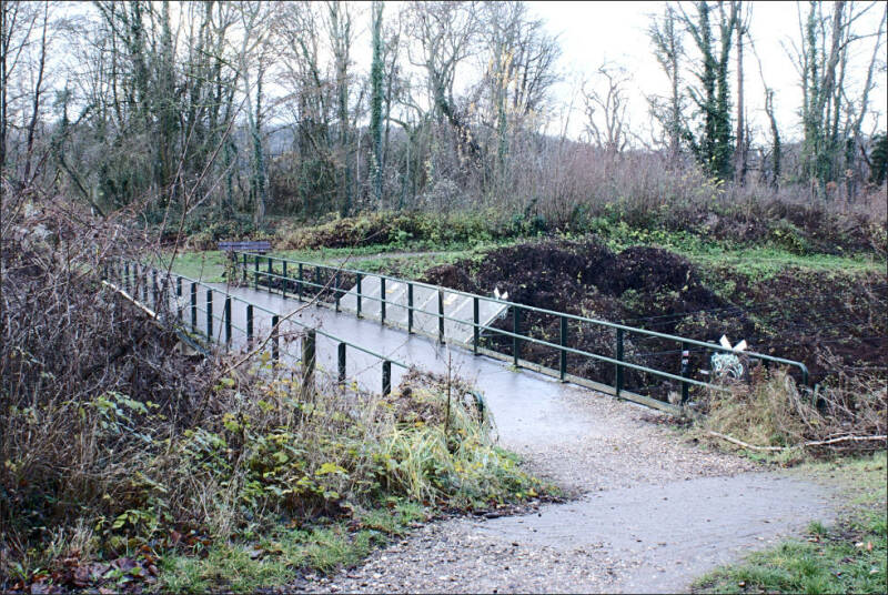 foto blik op voormalig wachterswoning
