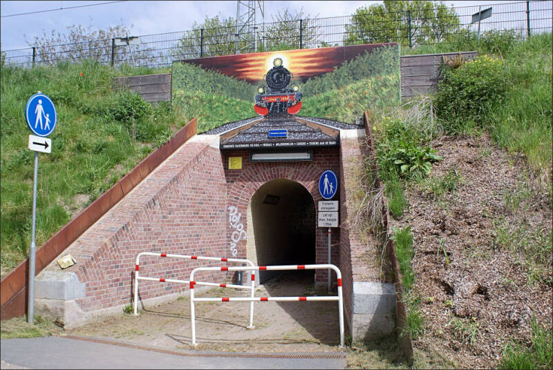 spoorlijn-maastricht-heerlen / aken-duiker-graafstraat-dalzijde-2021