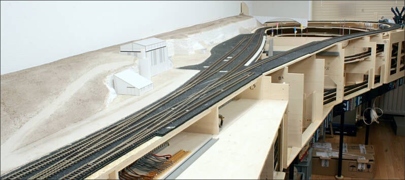 aansluiting modelbaan schin op geul en wijlre