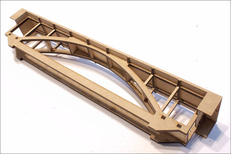 brug lasercut modelbaan