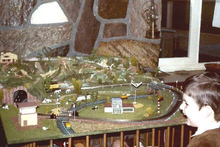 eerste modelbaan