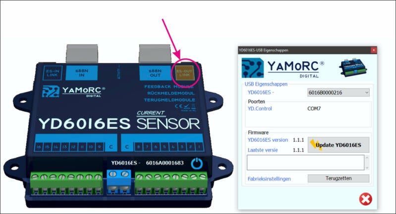 firmware update YD6016ES