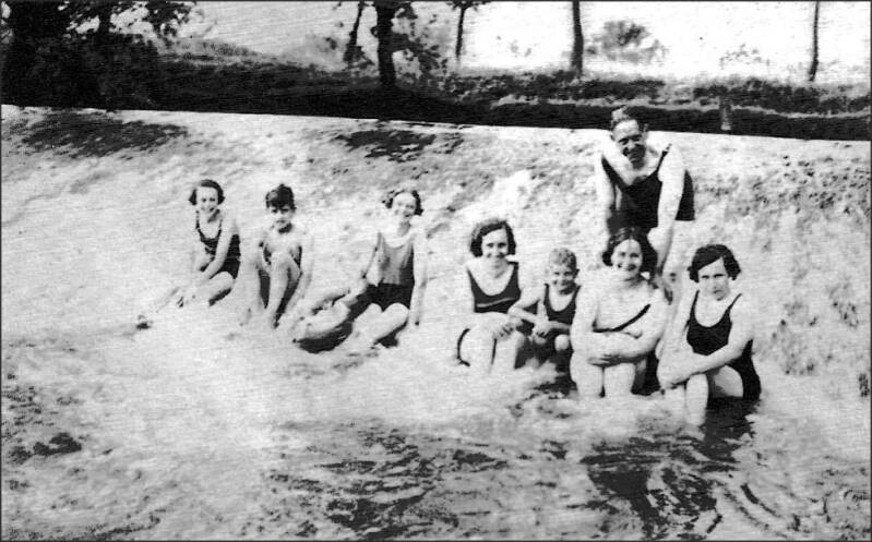 foto van de waterval in de Geul