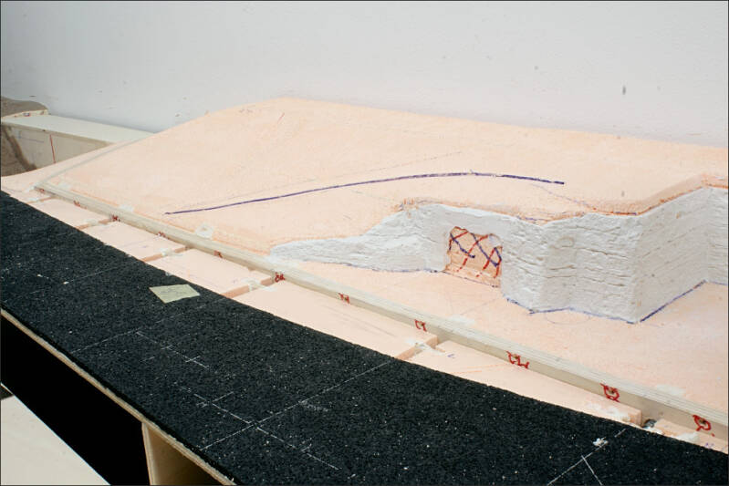 modelbaan module landschap