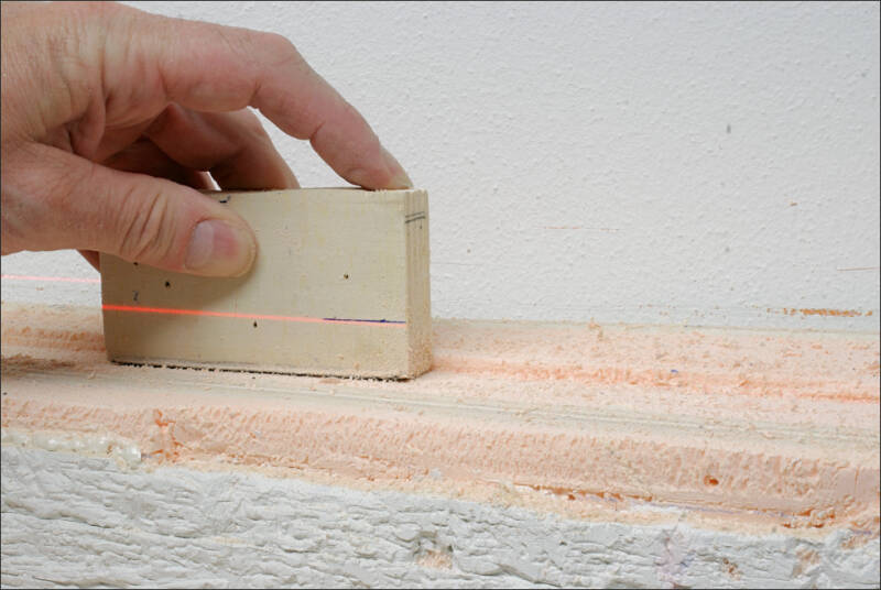 modelbaan railbed veldspoor