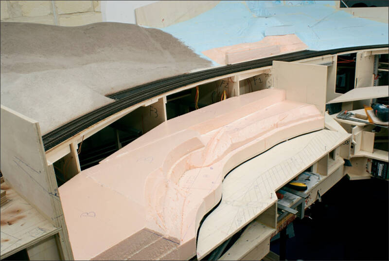 styrodur modellbahn kleben