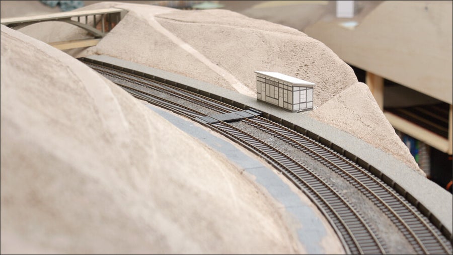 perron-overpad-modelbaan