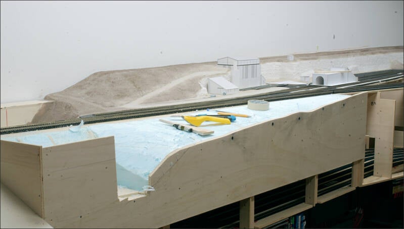 landschap op de baan