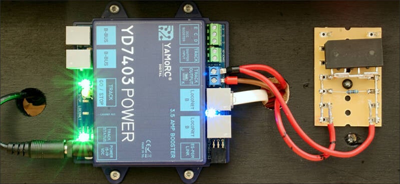 YAMORC- YD7403-booster-diodeschakeling