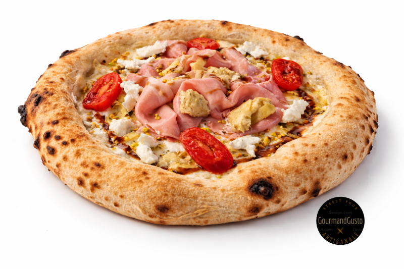 Ricotta artichaut jambon mozzarella Gourmandgusto