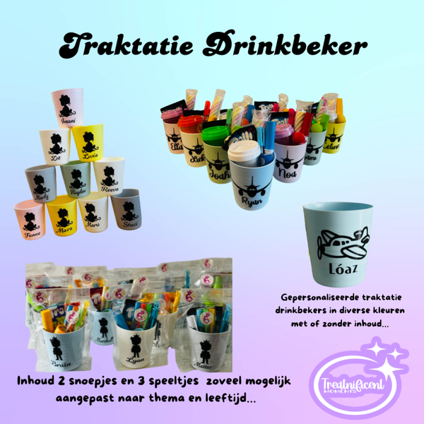 Gepersonaliseerde Traktatie Beker