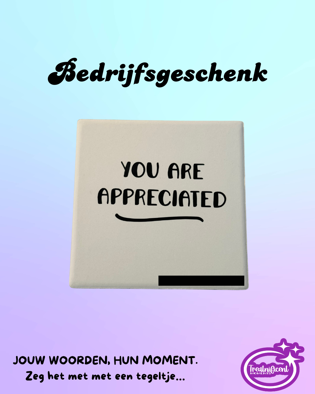 Zeg het met een Tegeltje