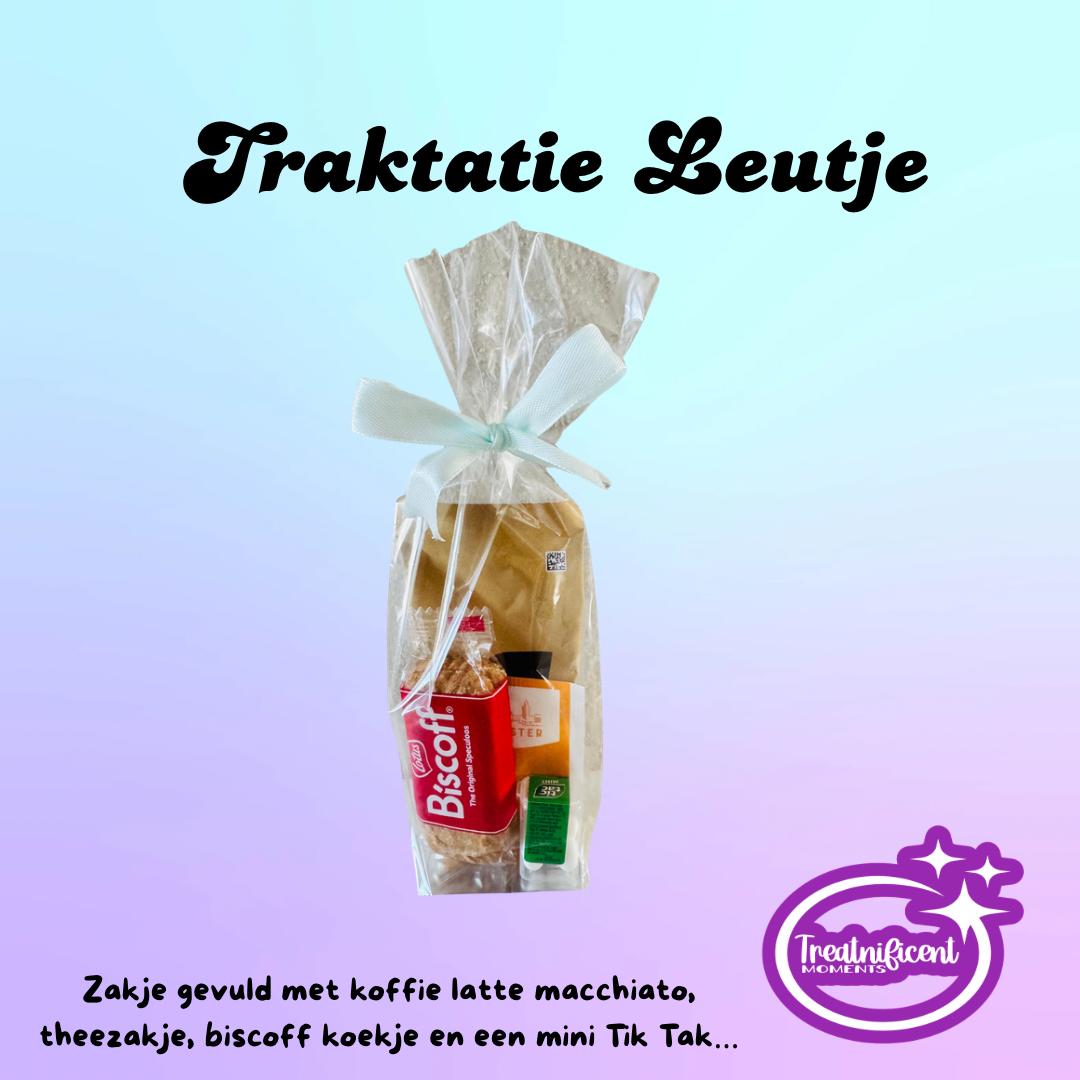 Teachers traktatie zakje