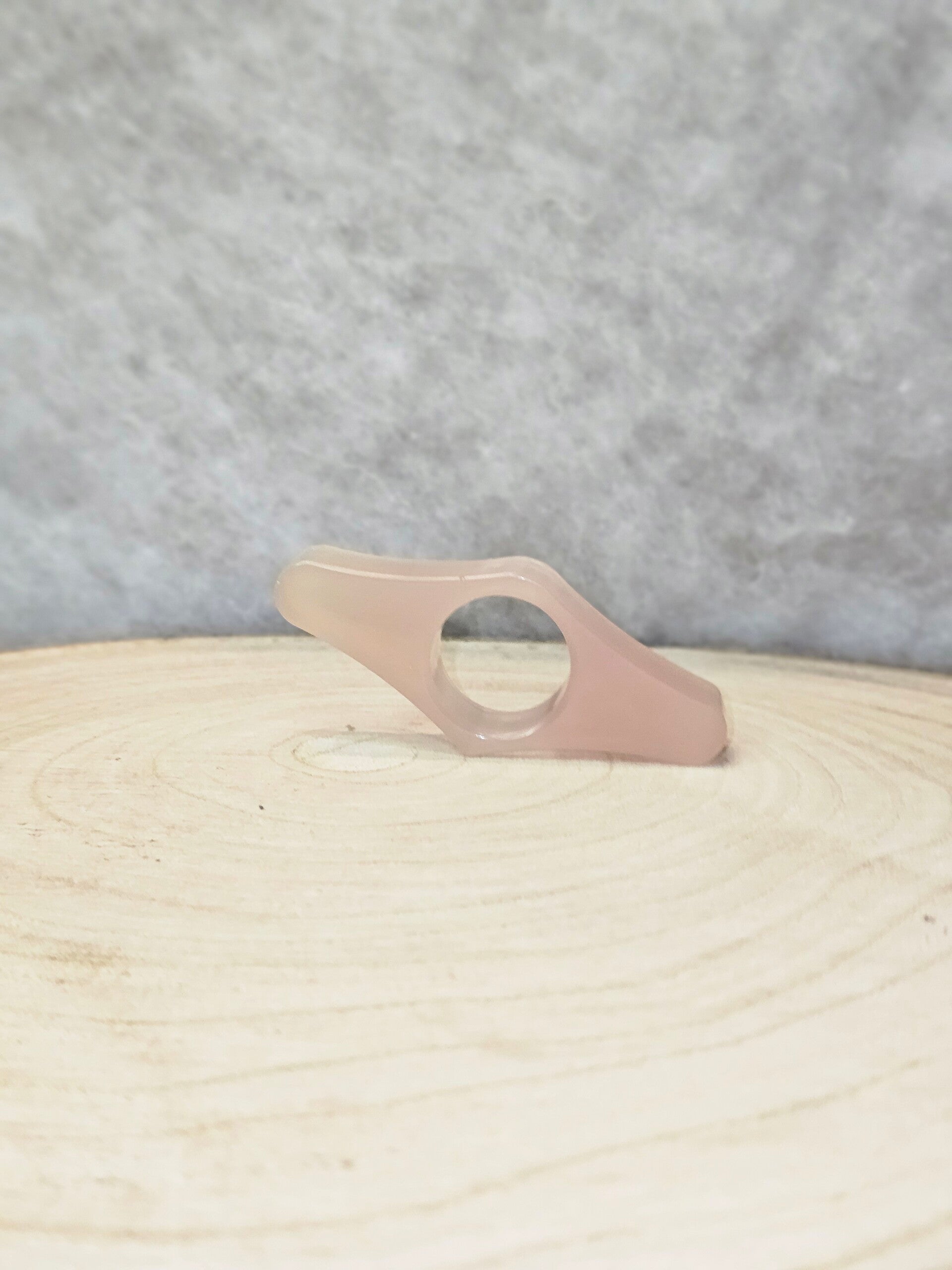 BAGUE DE LECTURE ROSE