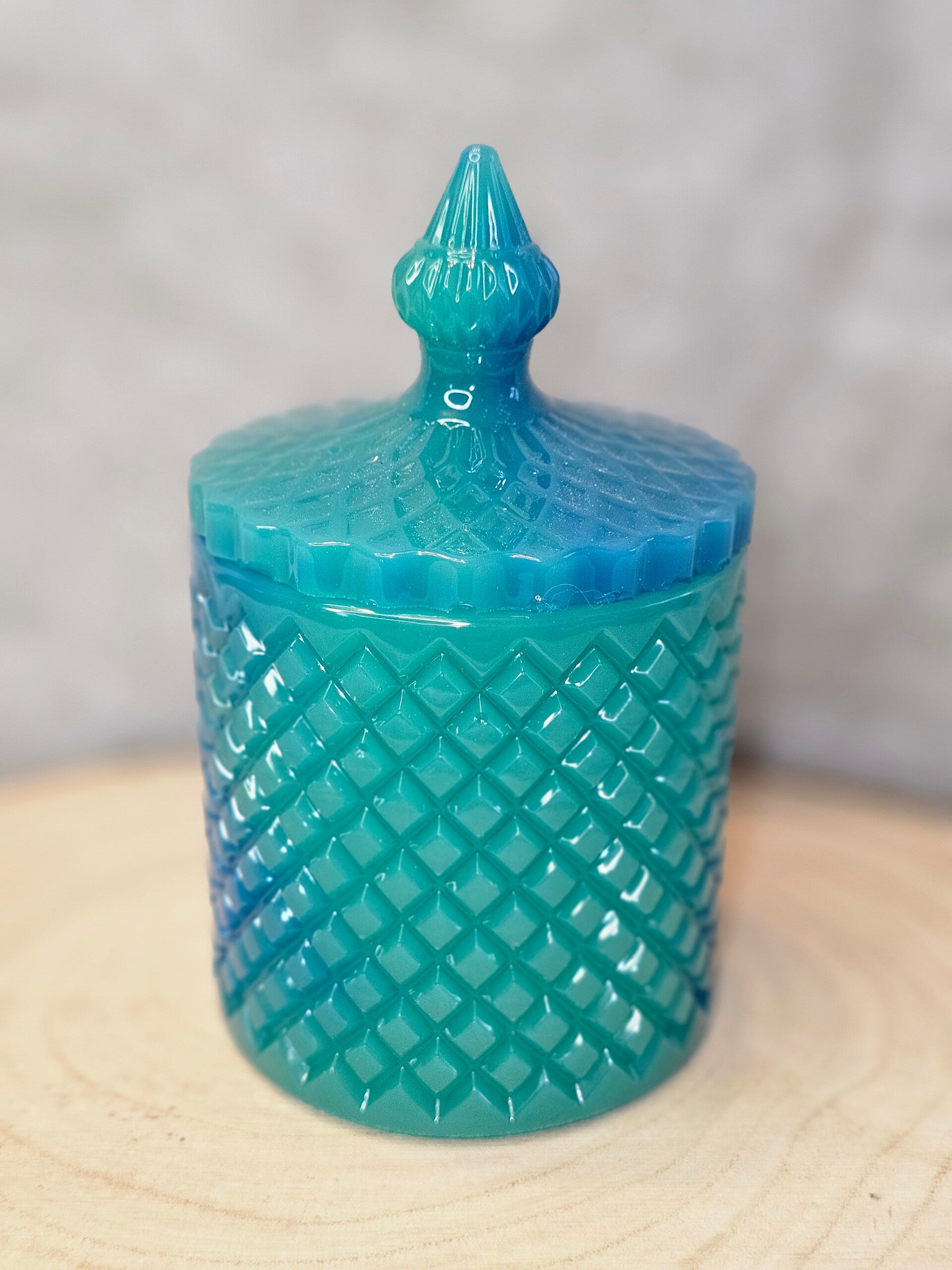 GRANDE BOITE MANEGE BLEU ET VERTE