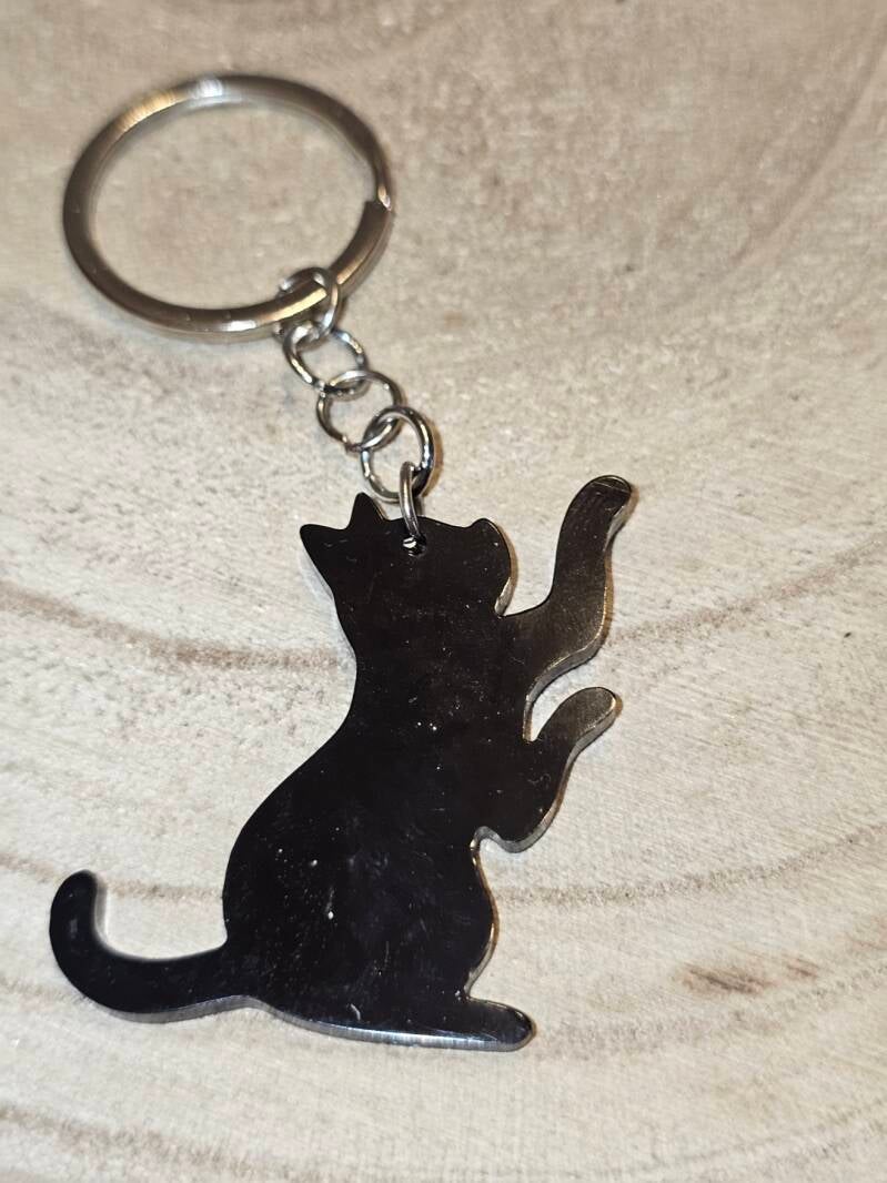 porte-cle-chat-noir | homes laura