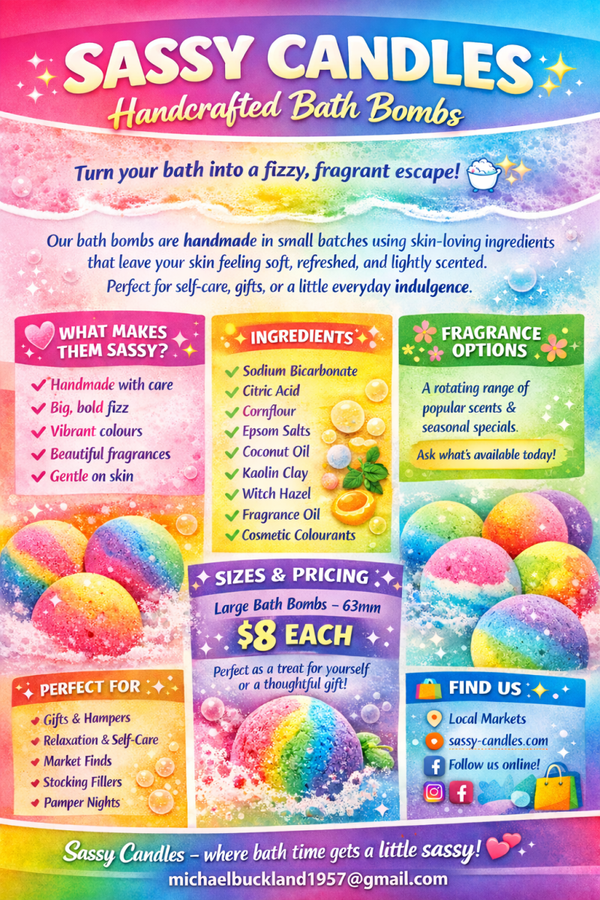 Bath Bombs 63gm