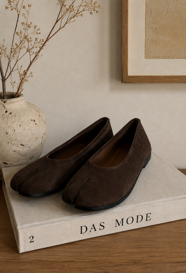 Ballerine Tabi Marron