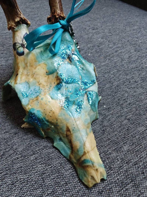 Rehgehörn Blue Flower