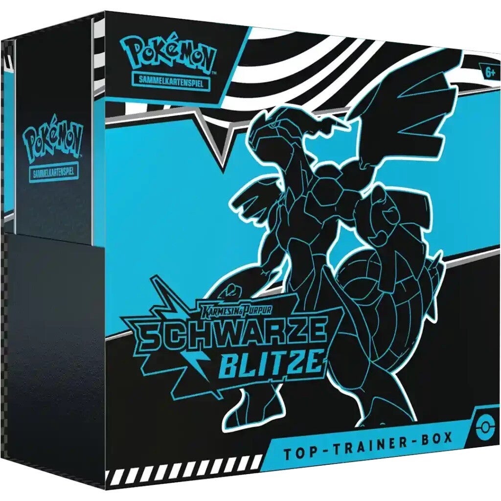 Pokémon Schwarze Blitze Top Trainer Box DE
