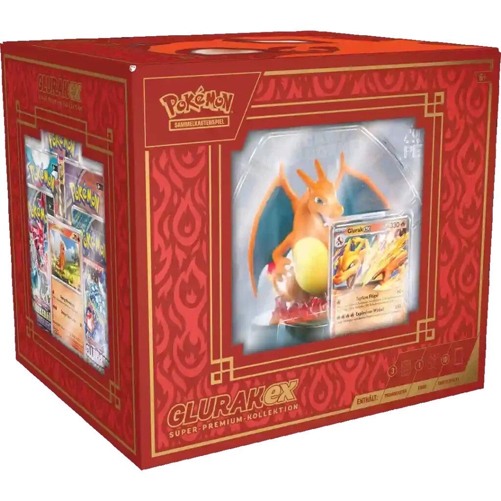 Pokémon Glurak-ex Super Premium Kollektion DE