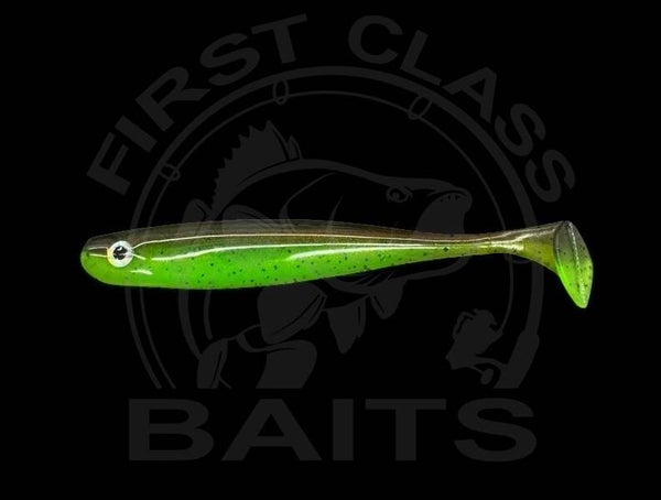 12cm Classy Shiner Green Pumpkin Chartreuse UV 3stk.