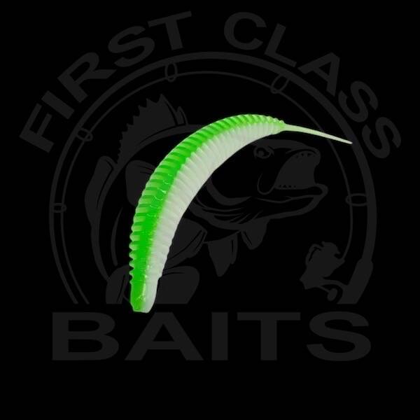 12cm Rippchen Green Hornet UV 4 stk.