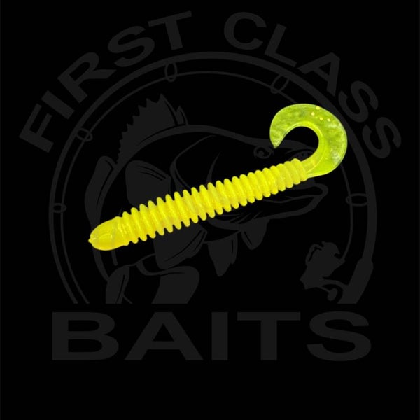 Ripp-Twist 6cm Gelb UV 6stk.