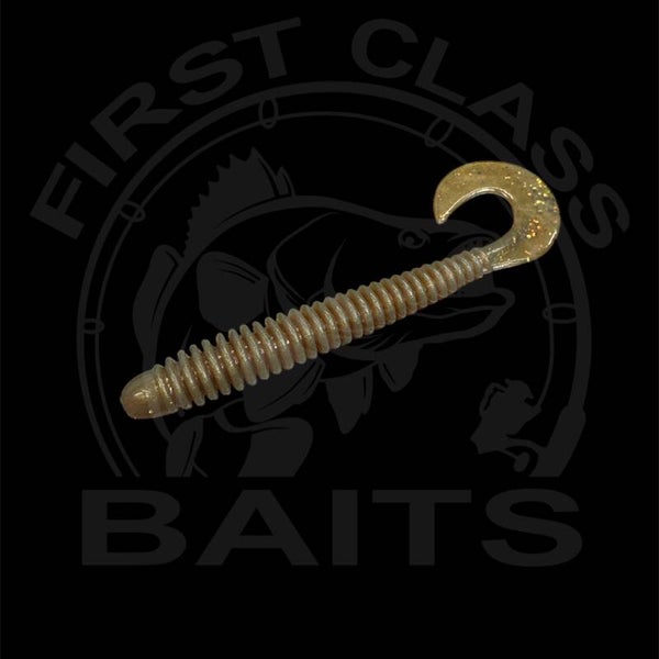 Ripp-Twist 11cm Motoroil Green UV 5stk.