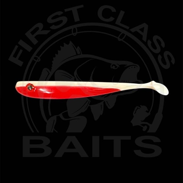 16,5cm Classy Slim Shad Red & White UV 4stk.