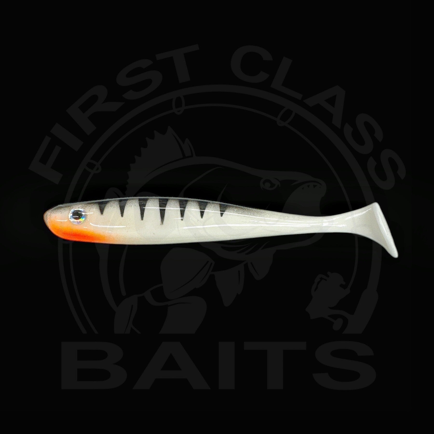 12cm Classy Shiner White Perch UV 3stk.