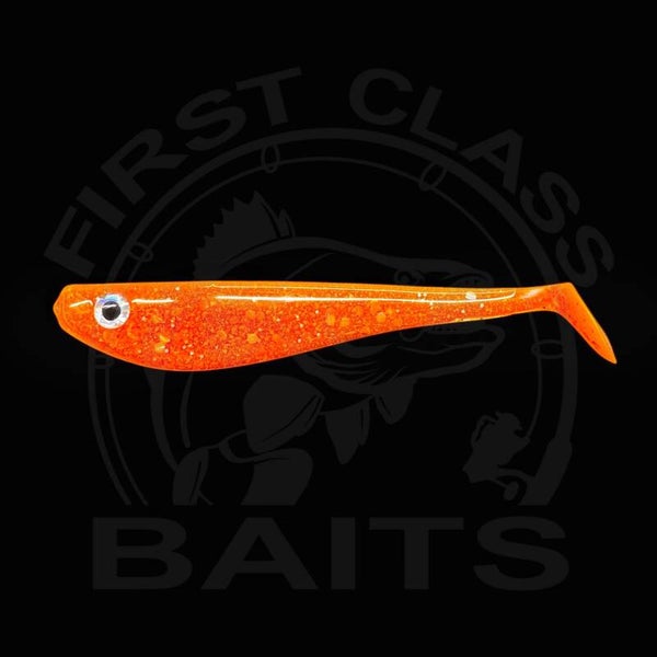 15,5cm Classy Shad Transp. Orange UV 3 Stk. Pike Edition