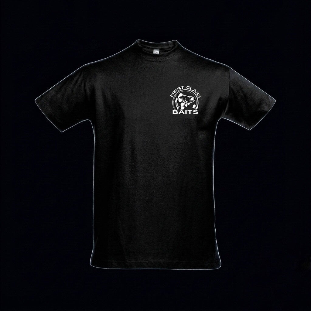 First Class Baits T-Shirt Schwarz