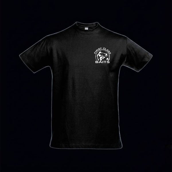 First Class Baits T-Shirt Schwarz