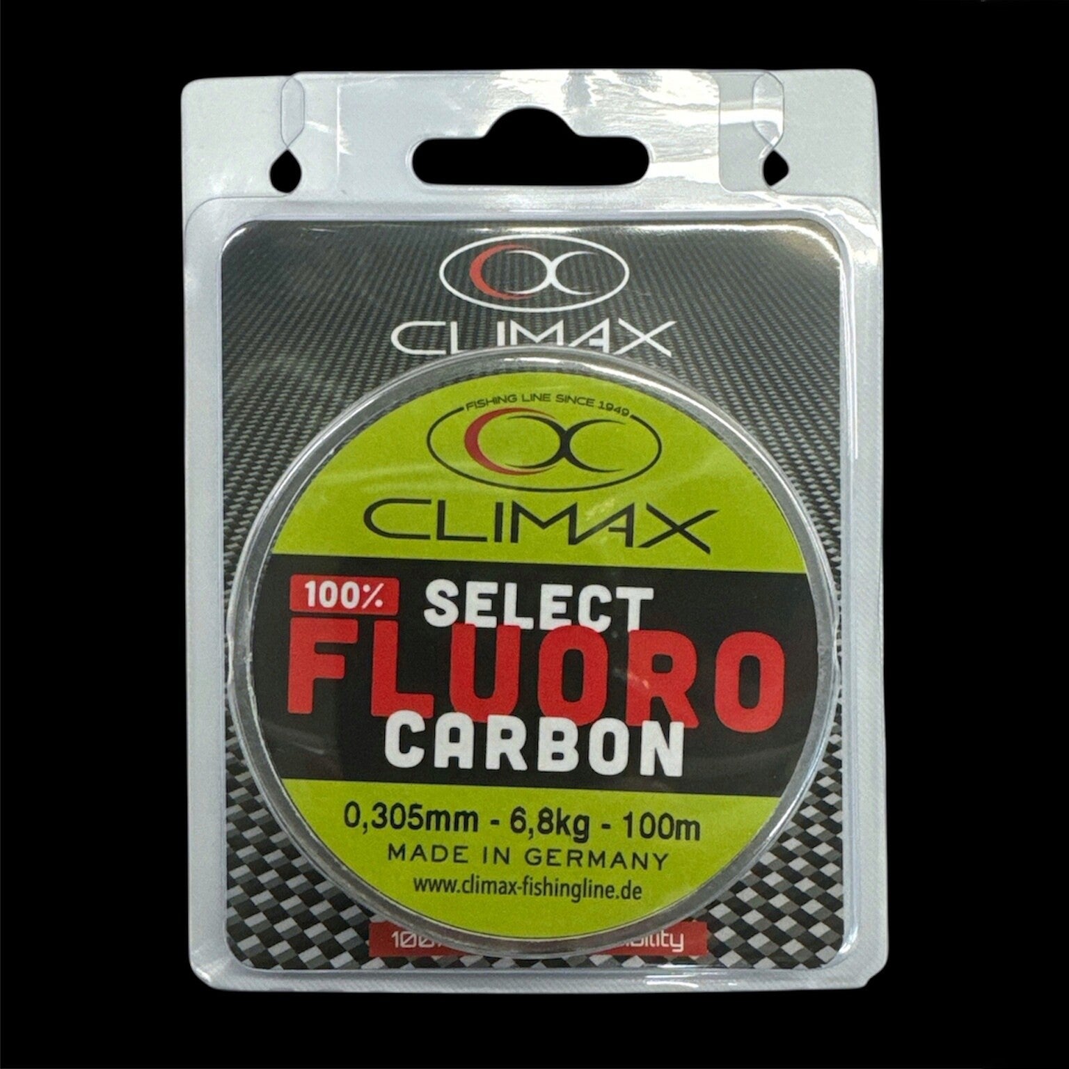 Fluorocarbon 0,305mm 6,8kg 100m Climax