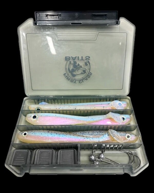 Night Shift Box Zander inkl. Box & Jigs Forelle UV