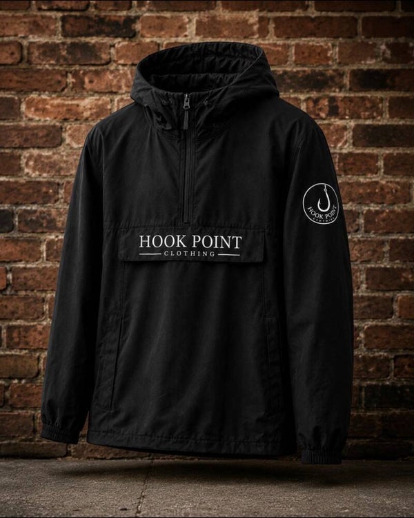HP BLACK WATERPROOF WINDBREAKER