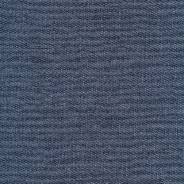 Gecoated linnen - Denim Blue