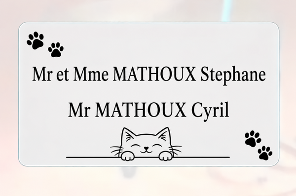 Etiquette adresse