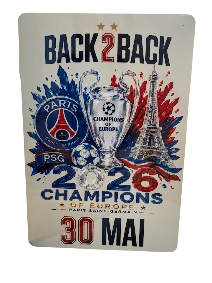 Petite plaque métallique 10x15cm