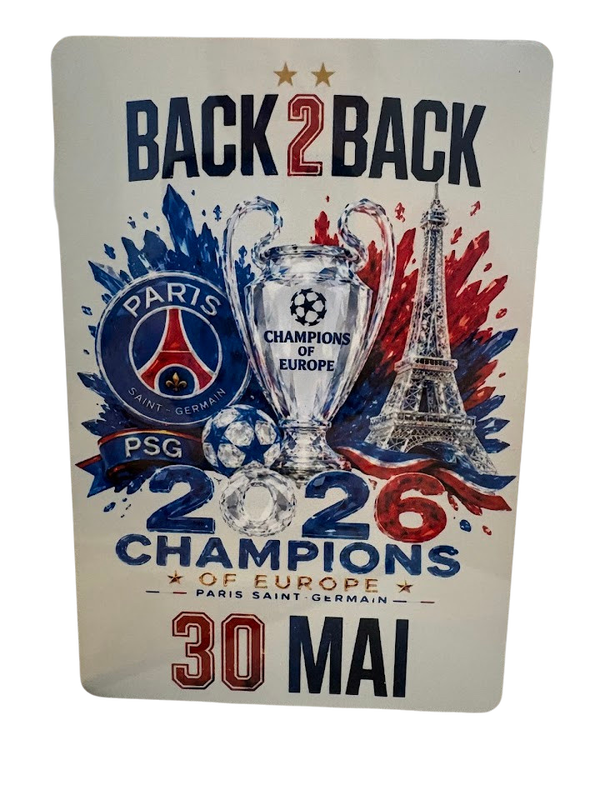 Petite plaque métallique 10x15cm