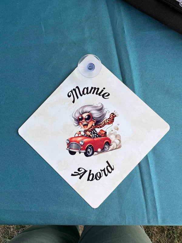 Plaque losange