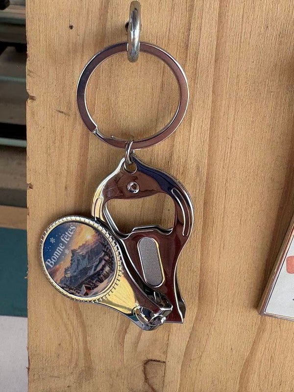 Porte clès coupe ongle